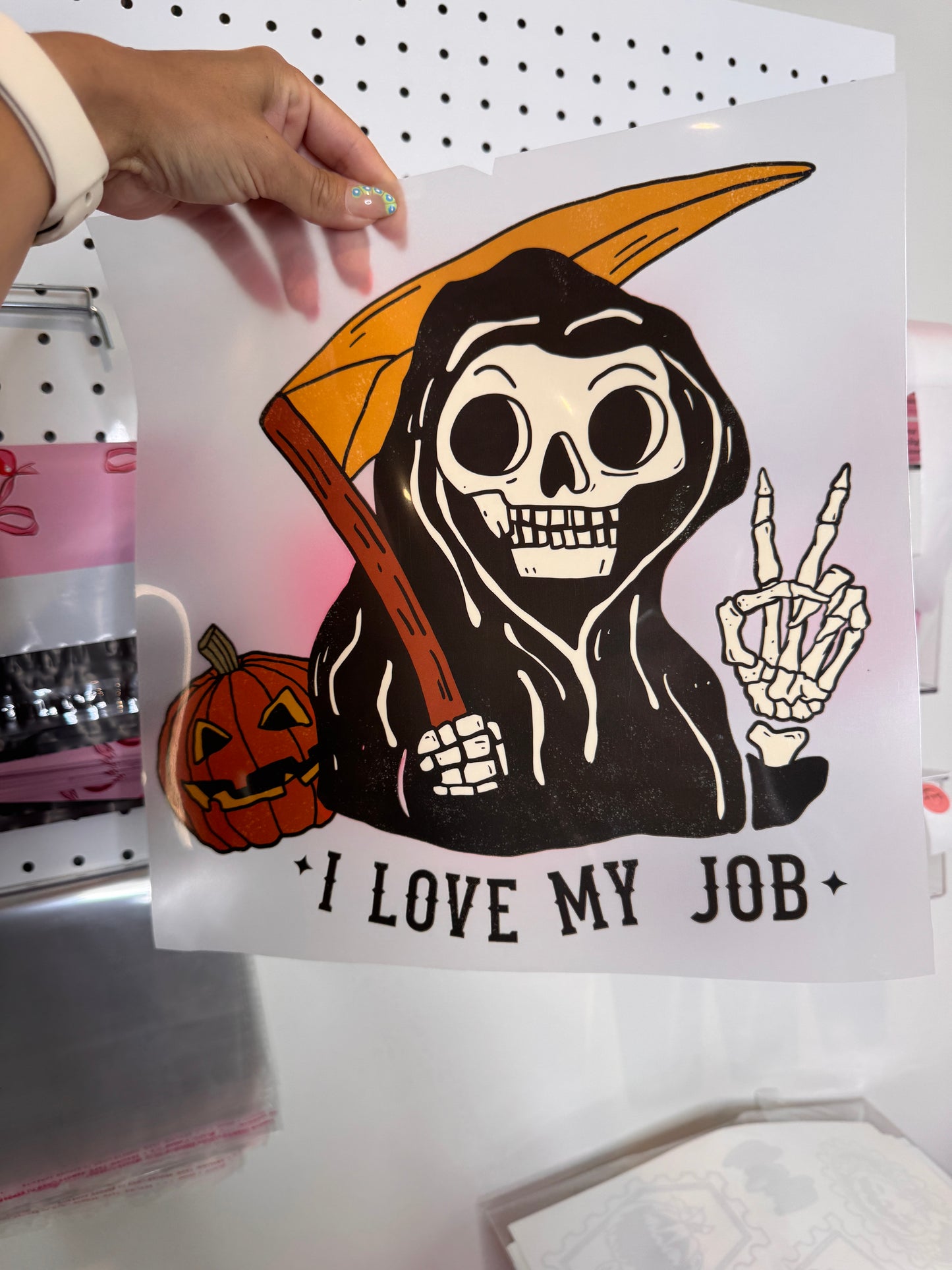 “ I Love My Job” - Clear Film