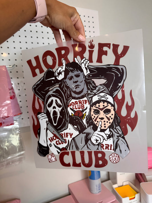 Horrify Club - Clear Film