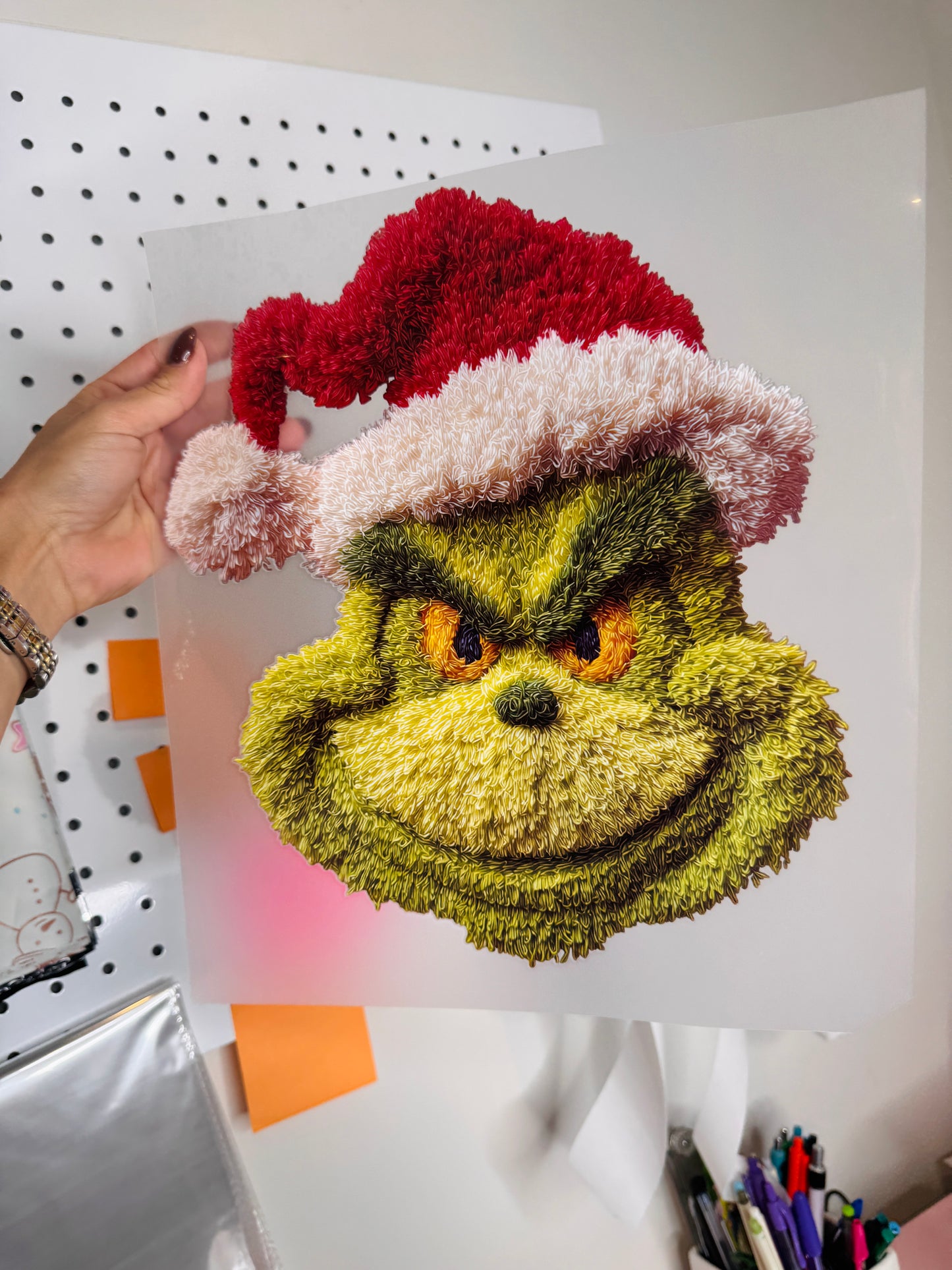 GRNCH Faux Yarn - Clear Film