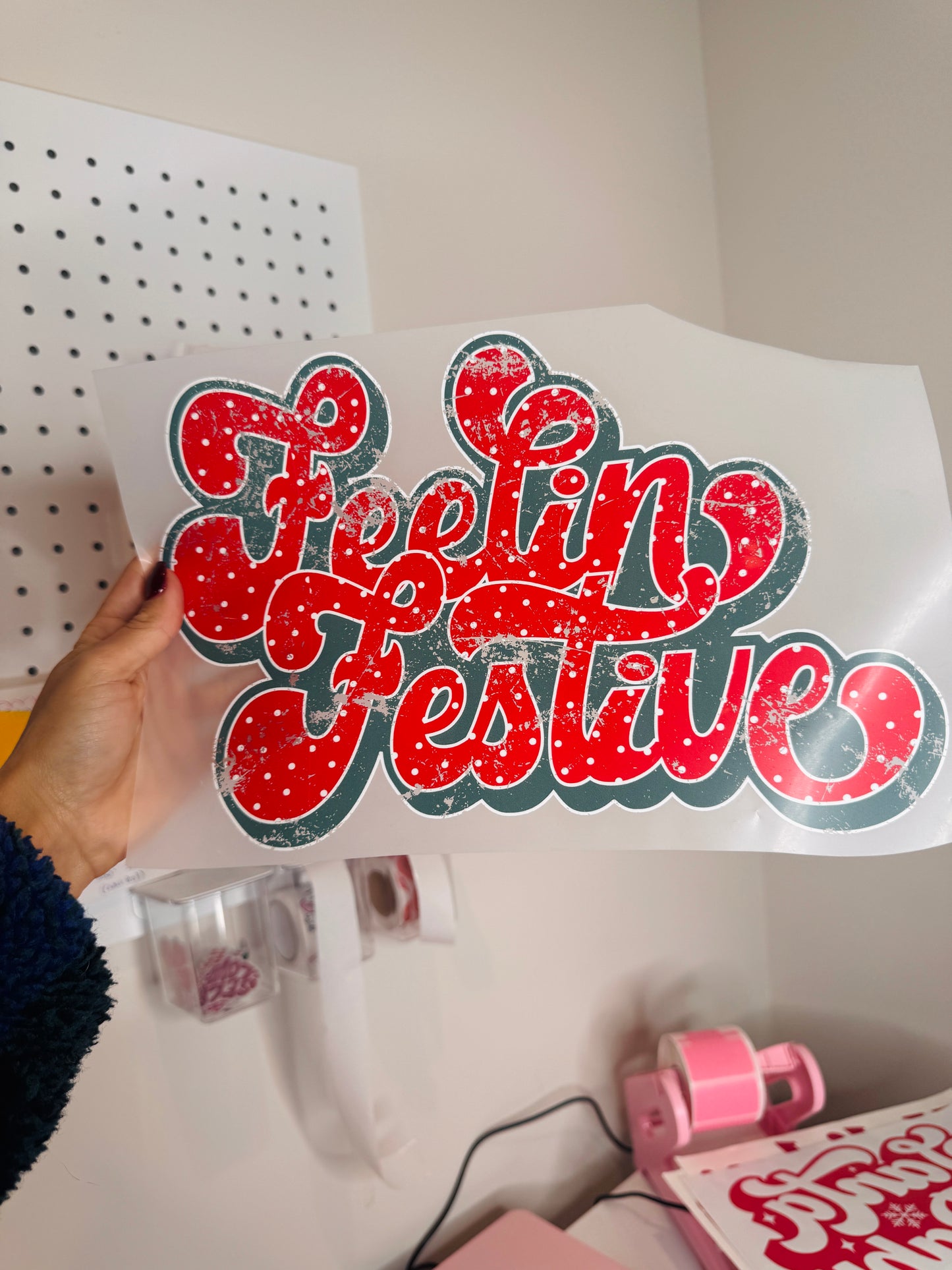 Feelin Festive - Clear Film