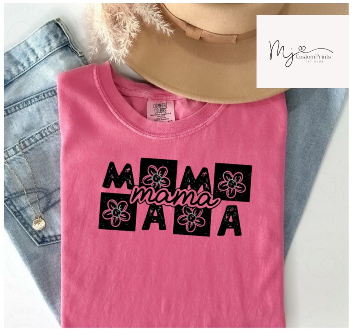 " Mama Checkers" Screen Print