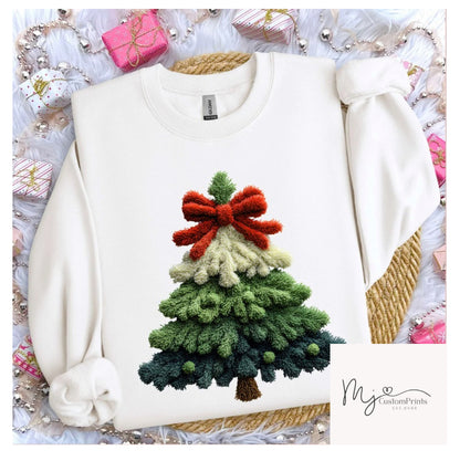 Christmas Tree Faux Yarn - Clear Film