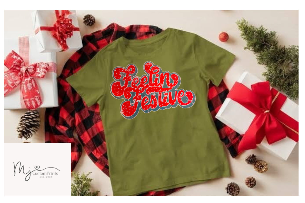 Feelin Festive - Clear Film