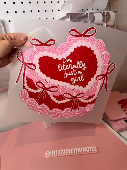 I’m literally just a girl - DTF