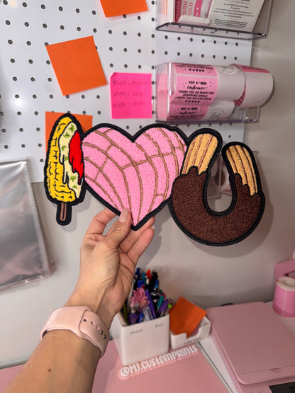 I Heart You - Embroidered Patch
