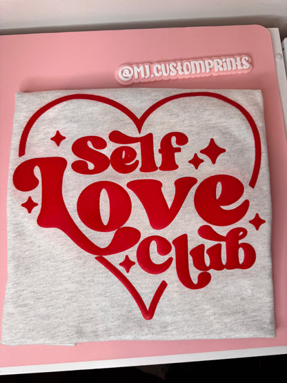 Self Love Club Puff T-Shirt (SIZE Medium)