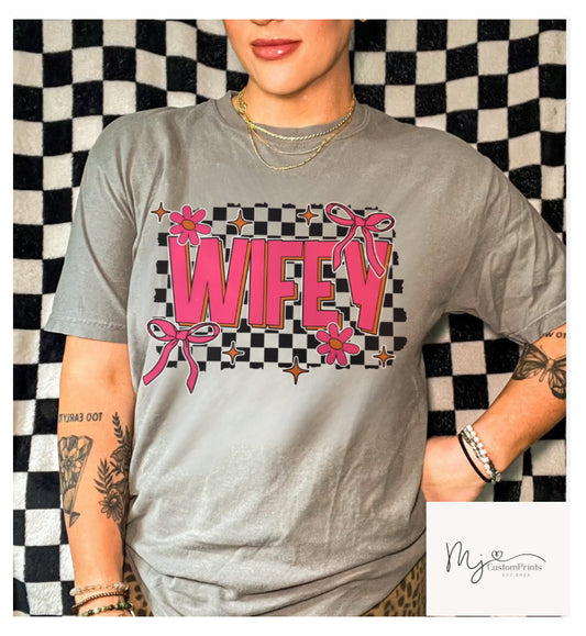 Wider Checkered & Bows - DTF