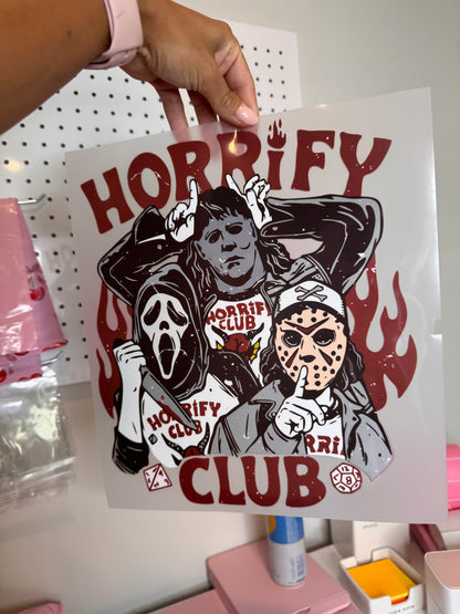 Horrify Club - Clear Film