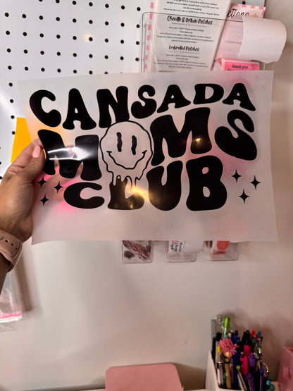 Cansada moms club - DTF