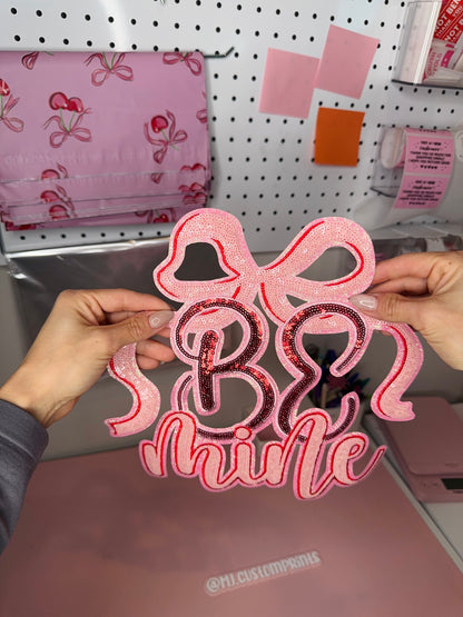 Be Mine - Sequin Patch