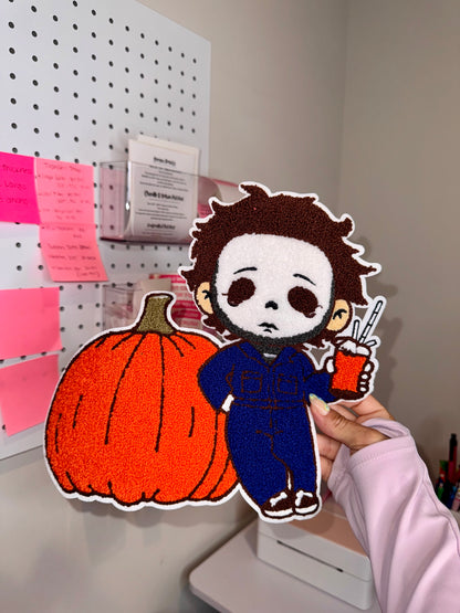 M.M. Pumpkin Coffee - Embroidered Patch