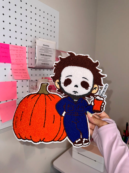M.M Pumpkin Coffee - Embroidered Patch