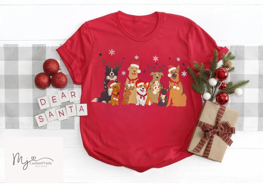 Dog Christmas - Clear Film