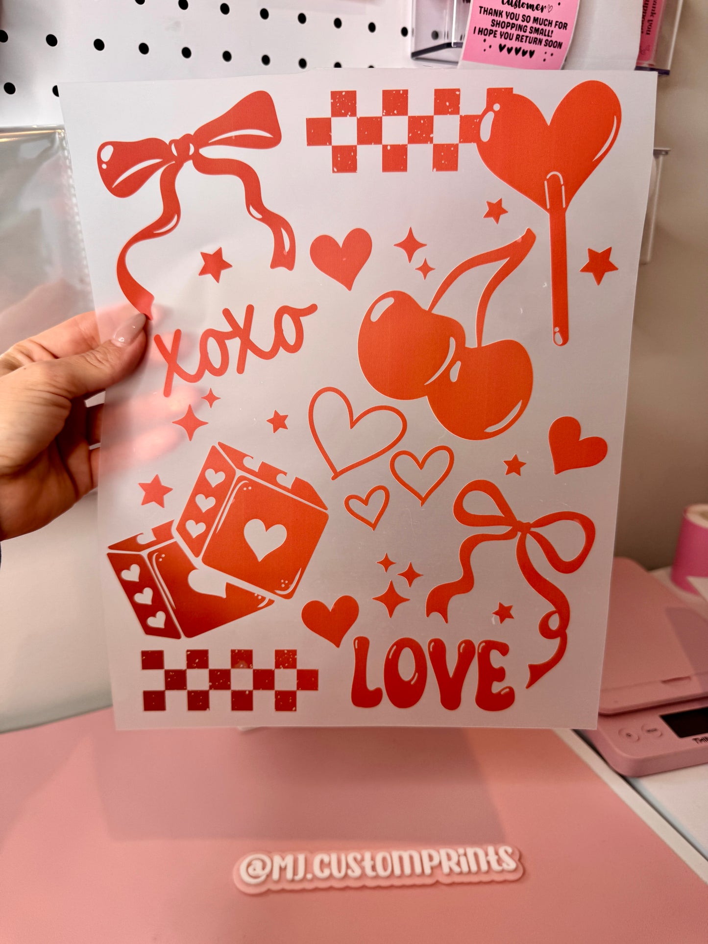 Valentines Day - DTF single Color