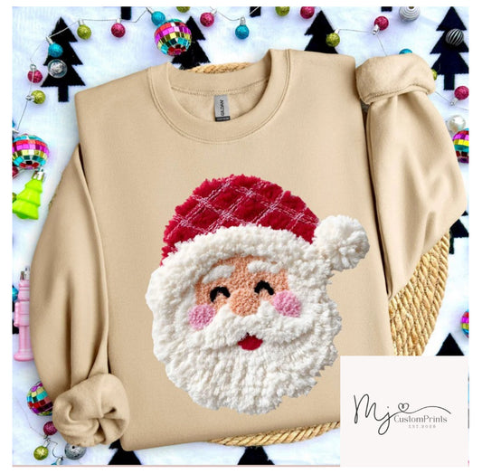 Santa Claus Faux Yarn - Clear Film