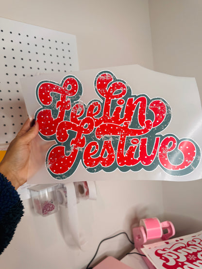 Feelin Festive - Clear Film