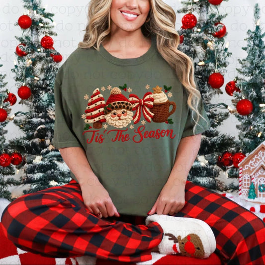 Tis’ The Season Faux Yarn - DTF 11”