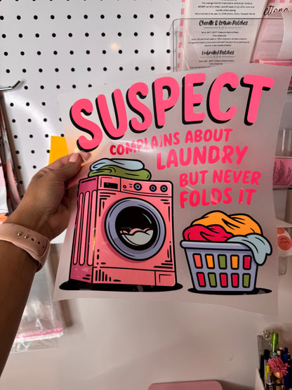 Suspect complains… - DTF