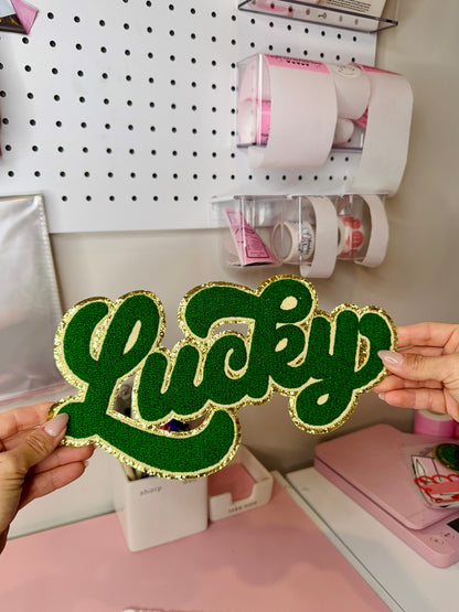 Lucky - Chenille Patch