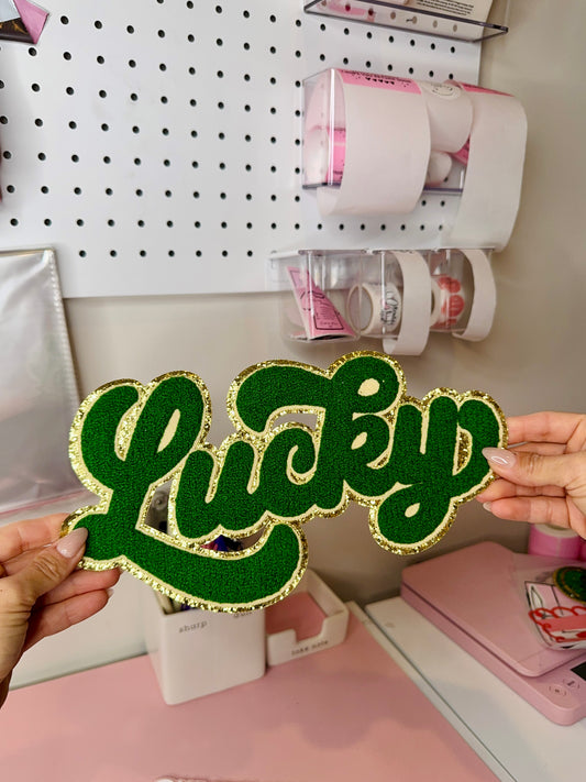 Lucky - Chenille Patch