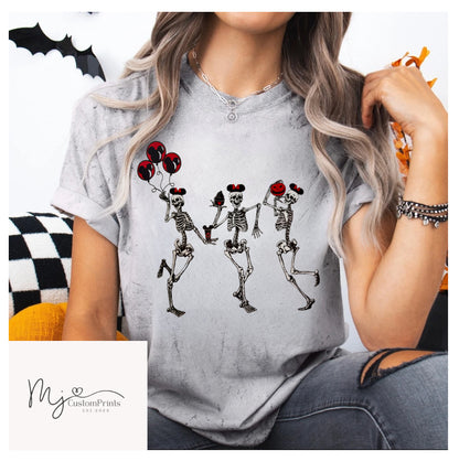 Spooky Skeleton - Clear Film