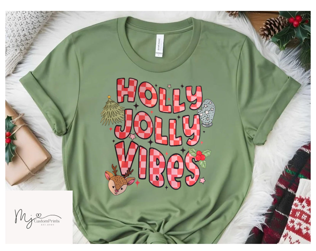 Holly Jolly Vibes - Clear Film