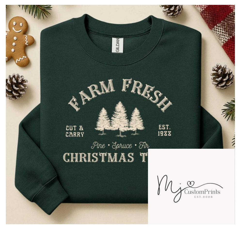 Farm Fresh Christmas Tree- Single Color