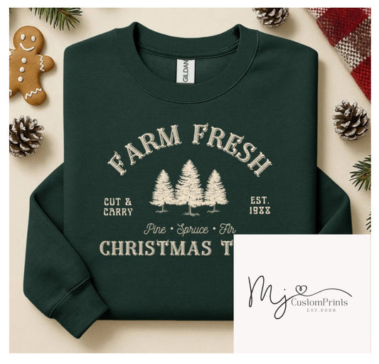 Farm Fresh Christmas Tree- Single Color