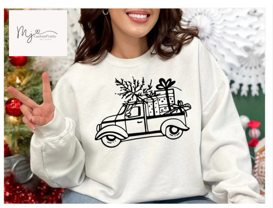 Christmas Truck - Single Color