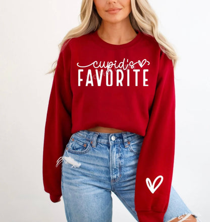 Cupids Favorite w/ heart - Single Color