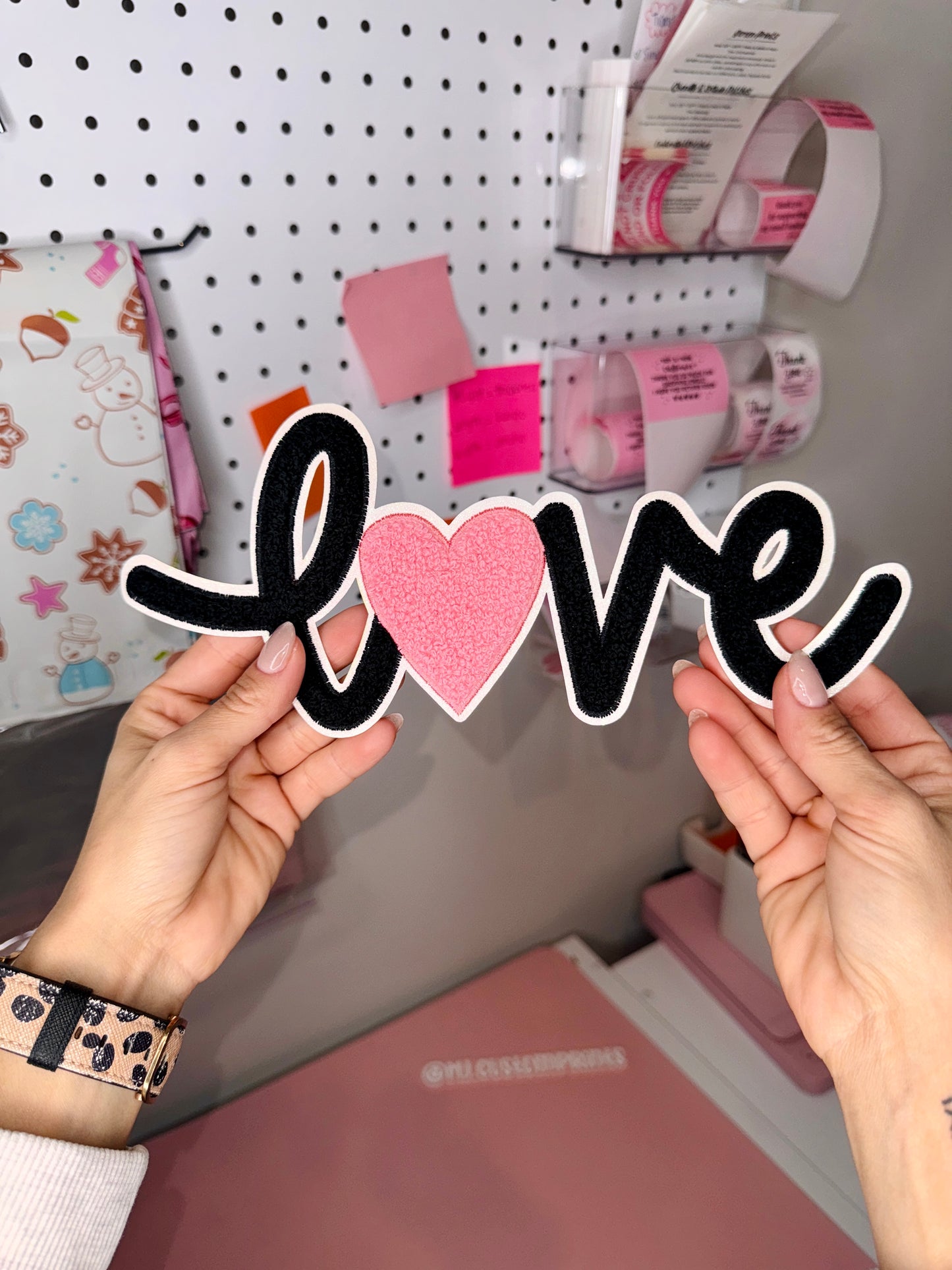 LOVE - Chenille Patch