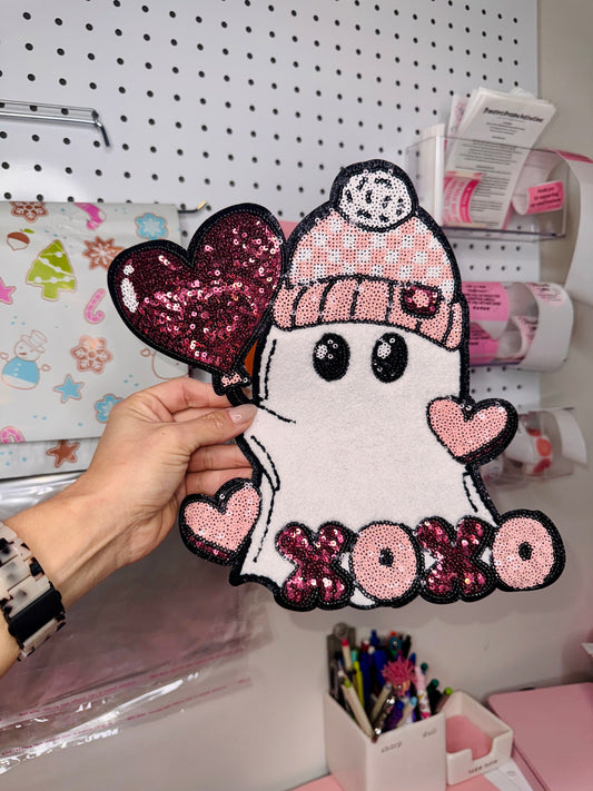 XOXO Ghostie - Chenille Patch