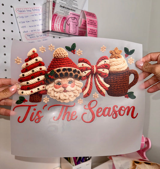 Tis’ The Season Faux Yarn - DTF 11”