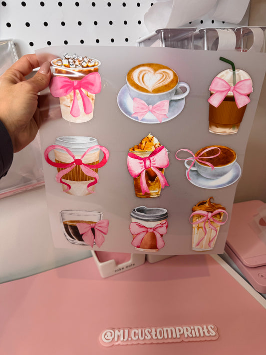 Coquette Coffee - Clear Film