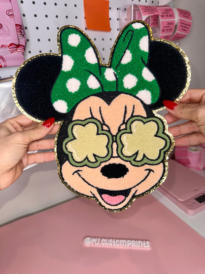 Mini Shamrock Glasses - Chenille Patch