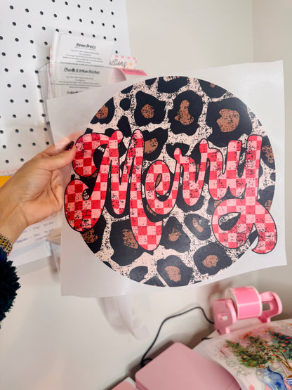 Merry Cheetah - Clear Film