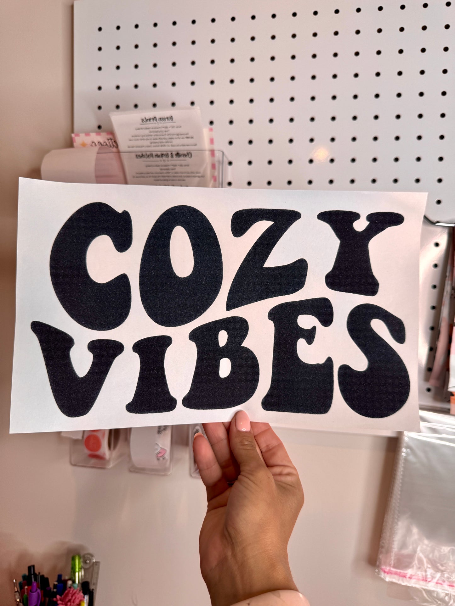 Cozy Vibes - Single Color