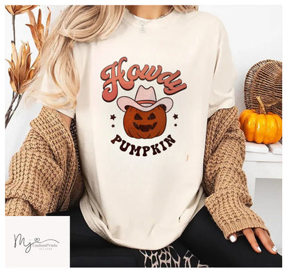 “Howdy Pumpkin” - Clear Film