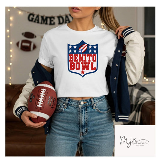Benito Bowl P.R football T-shirt