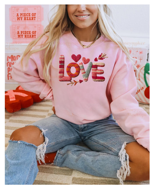 Fact Knit LOVE - Clear Film