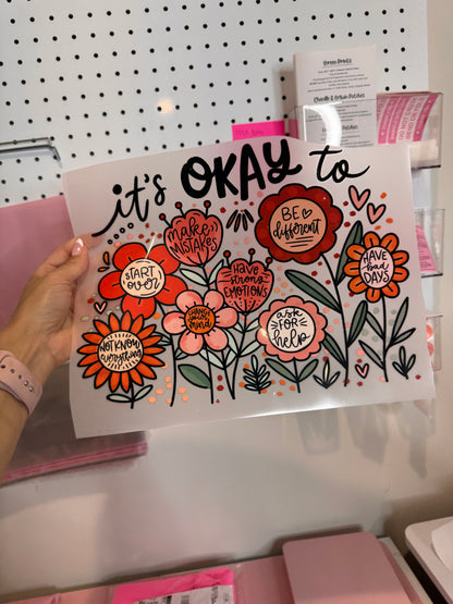 " It's Okay " - Clear Film