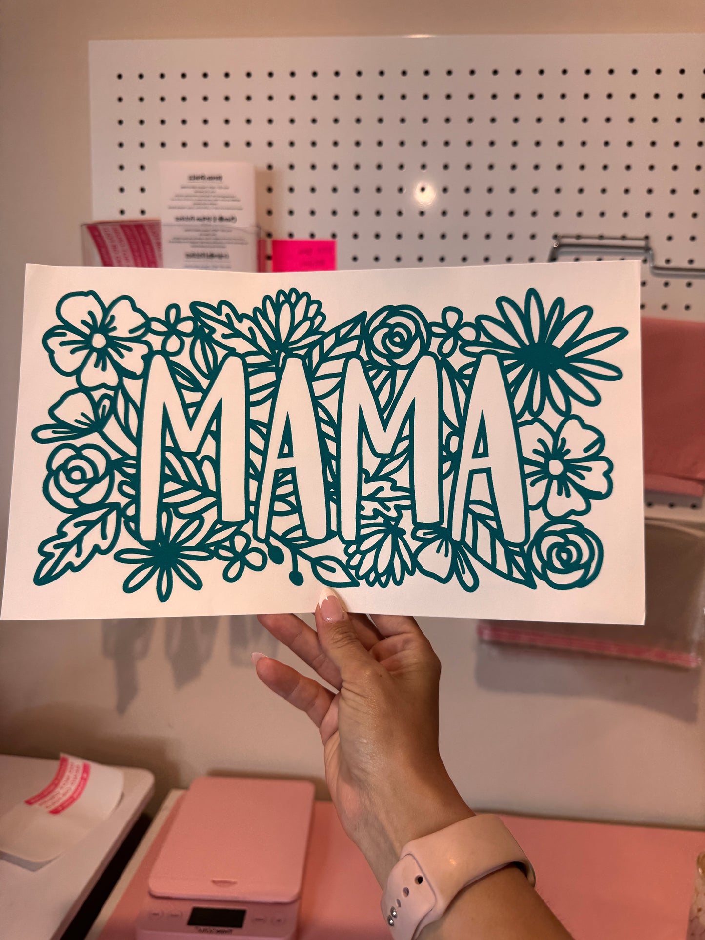 " MAMA " Screen Print