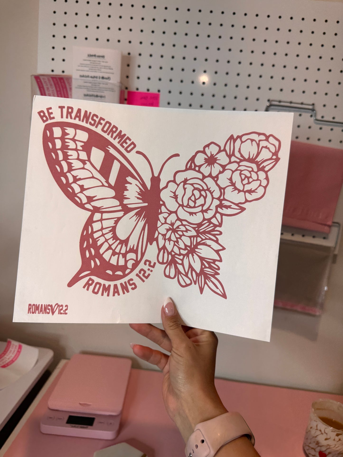 " Be Transformed " Screen Print