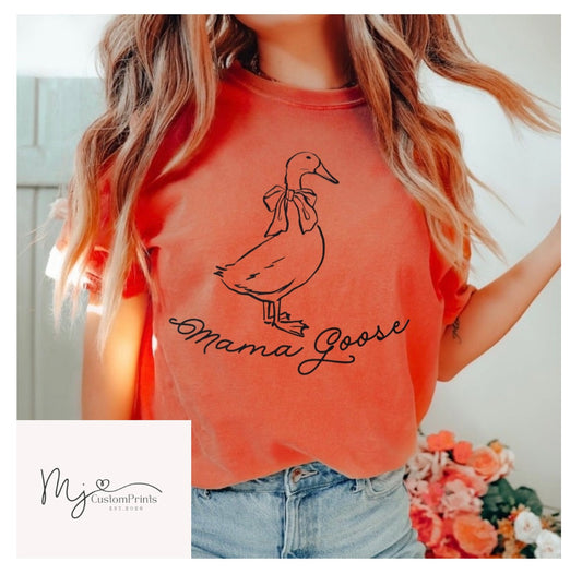 " Mama Goose " Screen Print