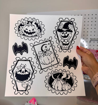 “Jackolantern Stamps” - Single Color