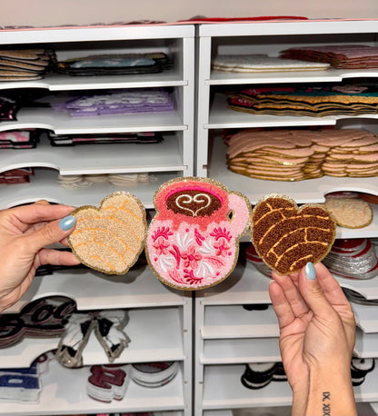 Conchas with Cafecito - Chenille Patch